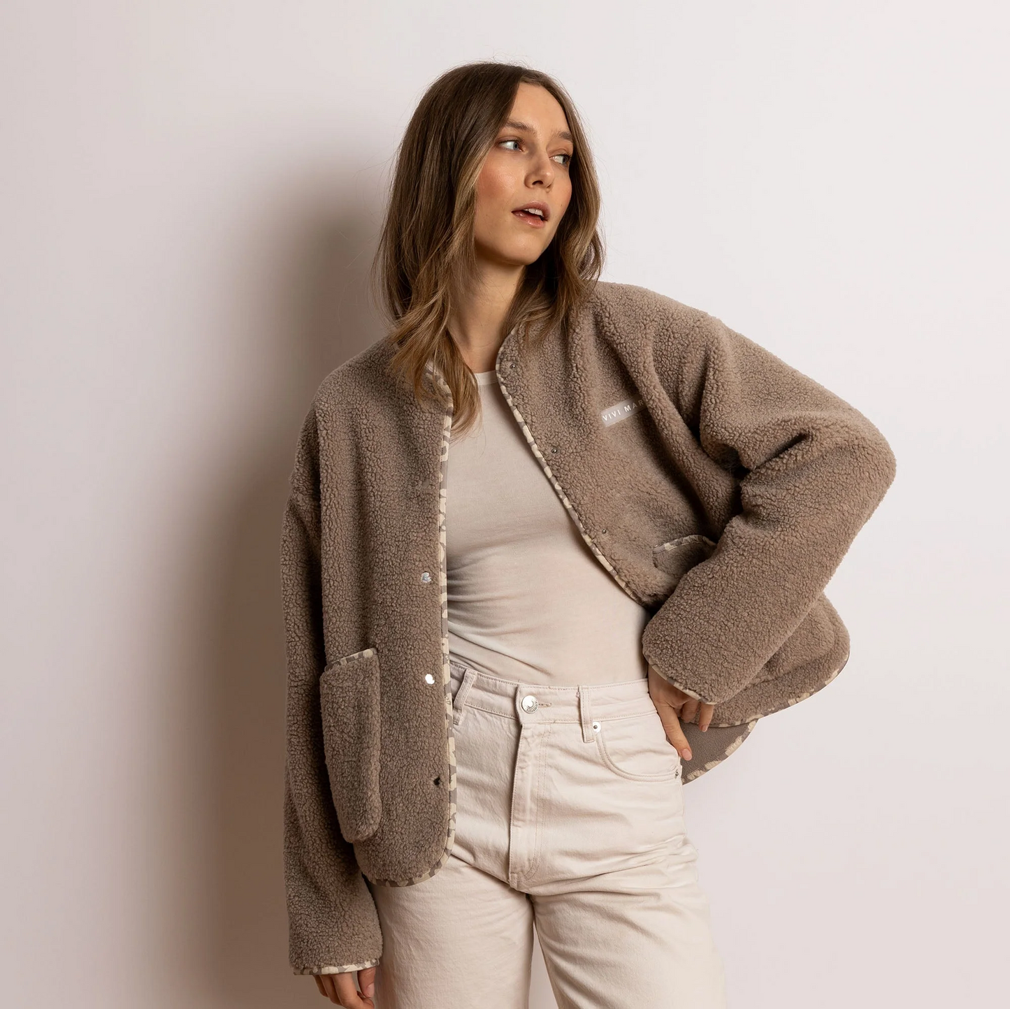 
                  
                    Pilz-Teddy-Fleecejacke
                  
                