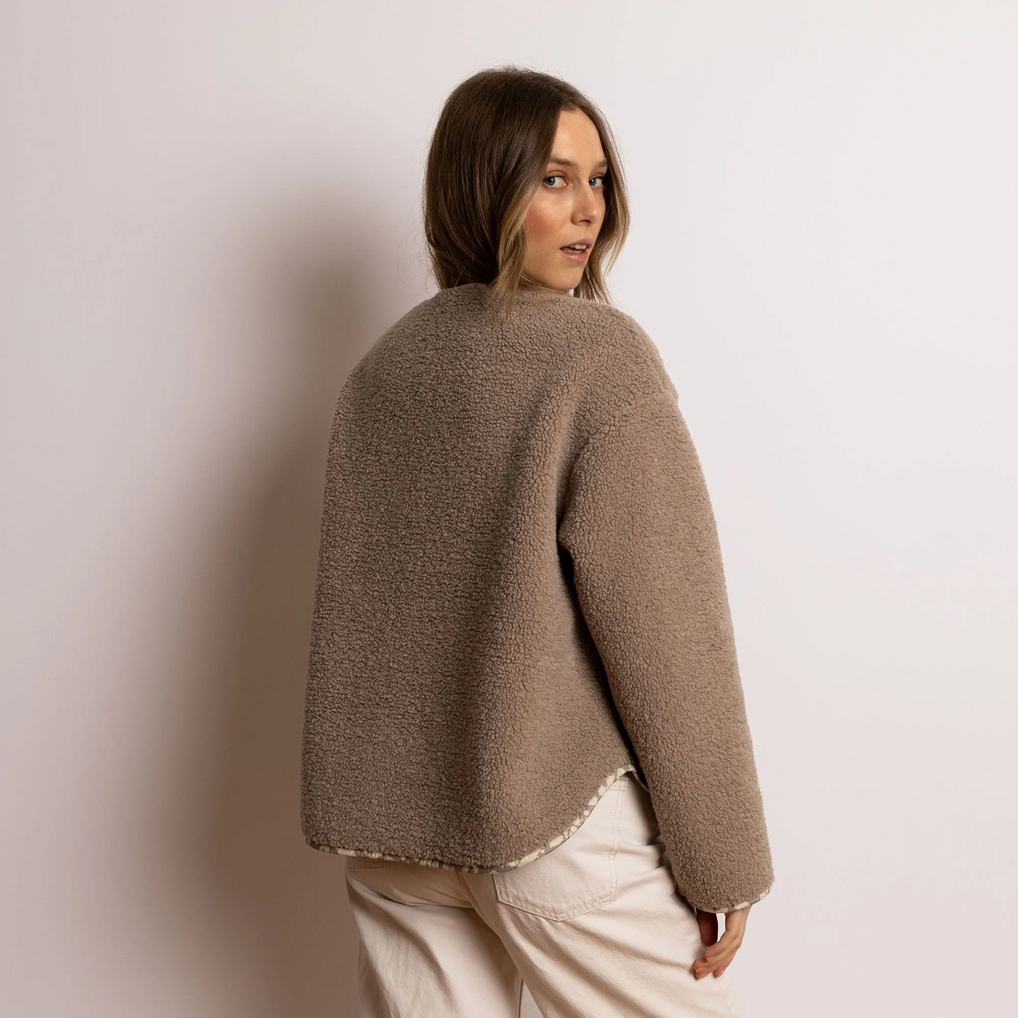 
                  
                    Pilz-Teddy-Fleecejacke
                  
                