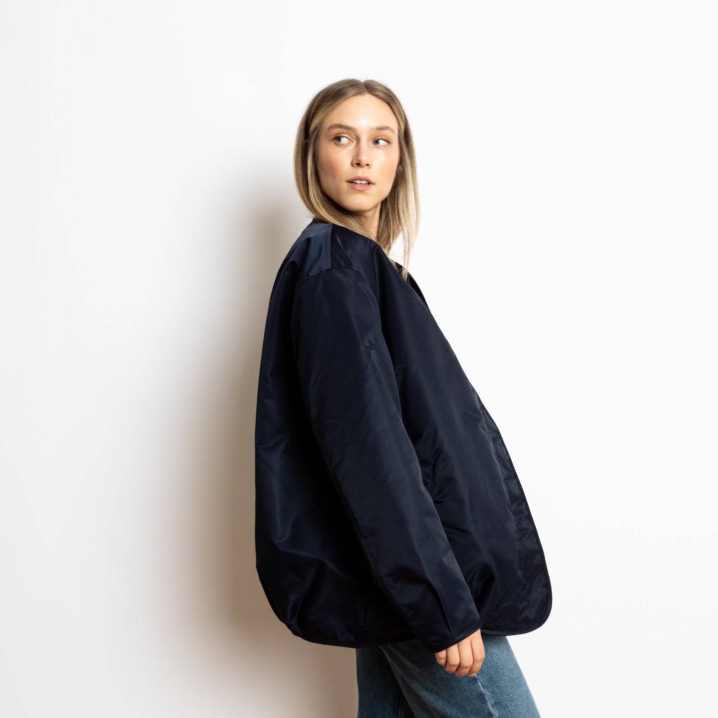 
                  
                    Navy Olive Leo Reversible Bomber Jacket
                  
                