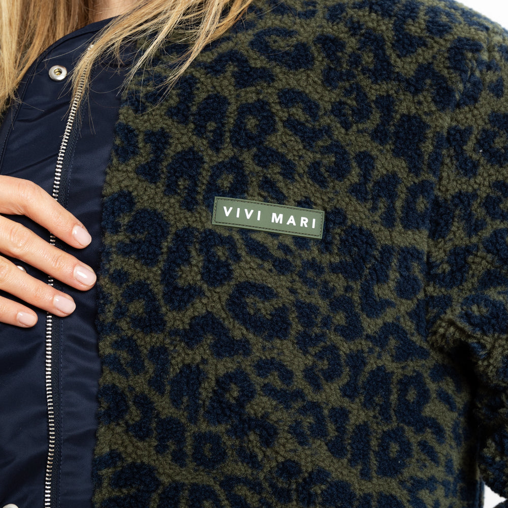 
                  
                    Navy Olive Leo Reversible Bomber Jacket
                  
                