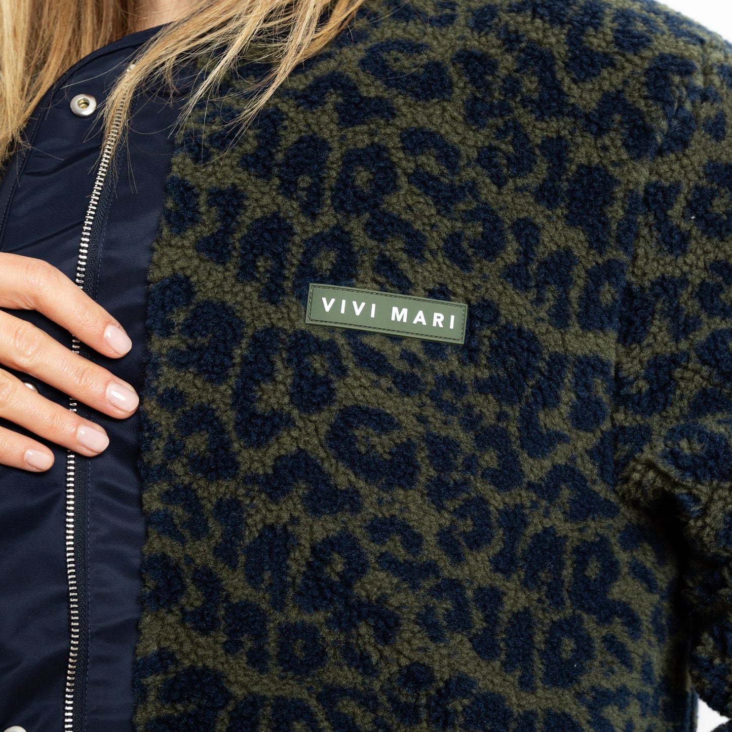 
                  
                    Navy Olive Leo Reversible Bomber Jacket
                  
                