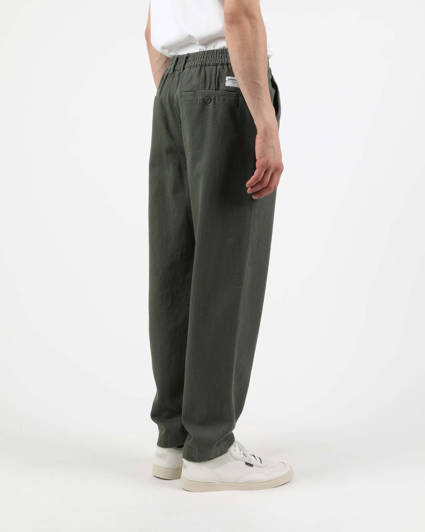 
                  
                    GROVER Dark Olive Twill Trousers
                  
                