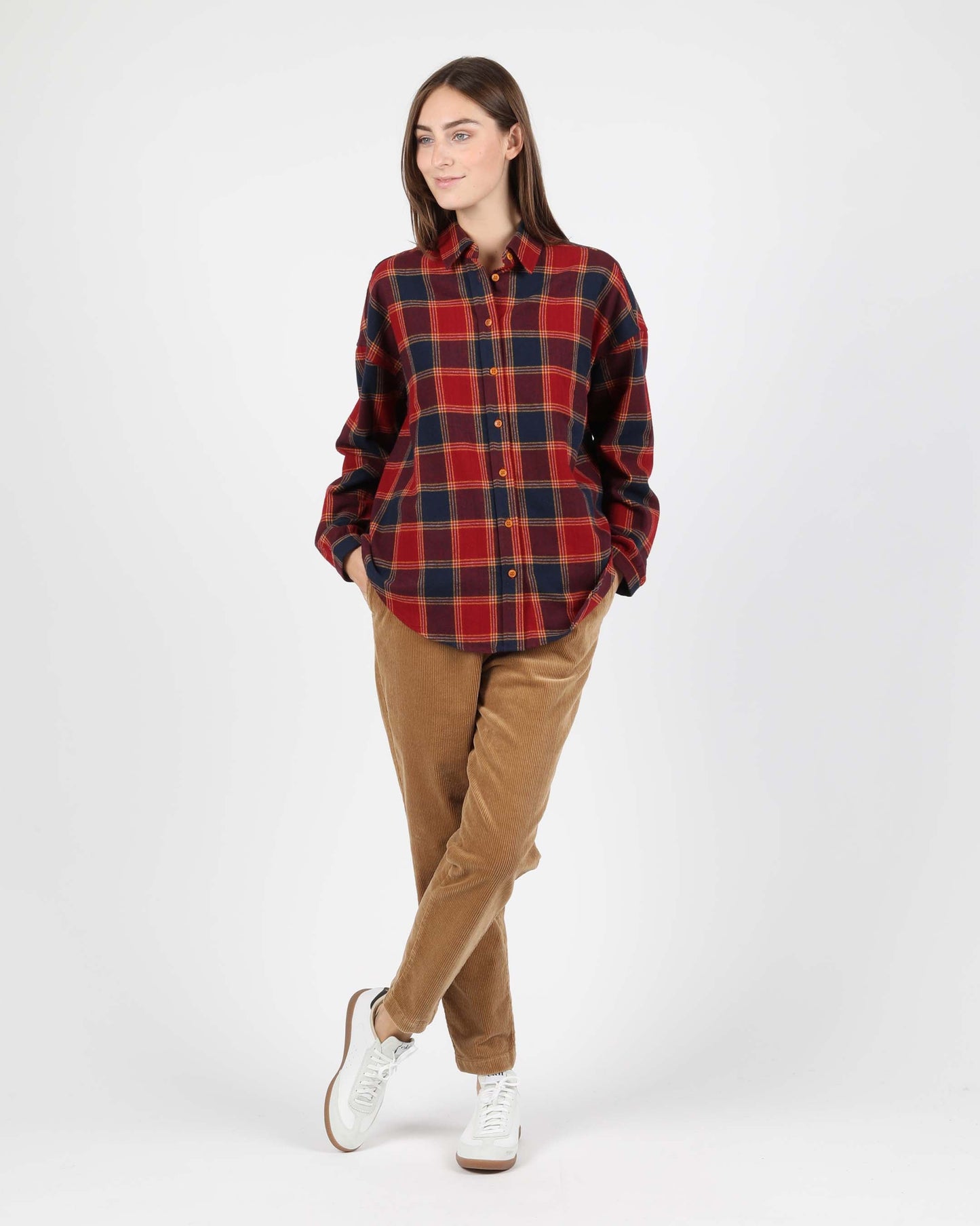
                  
                    VIOLA CORD Brandy Cord Trousers
                  
                
