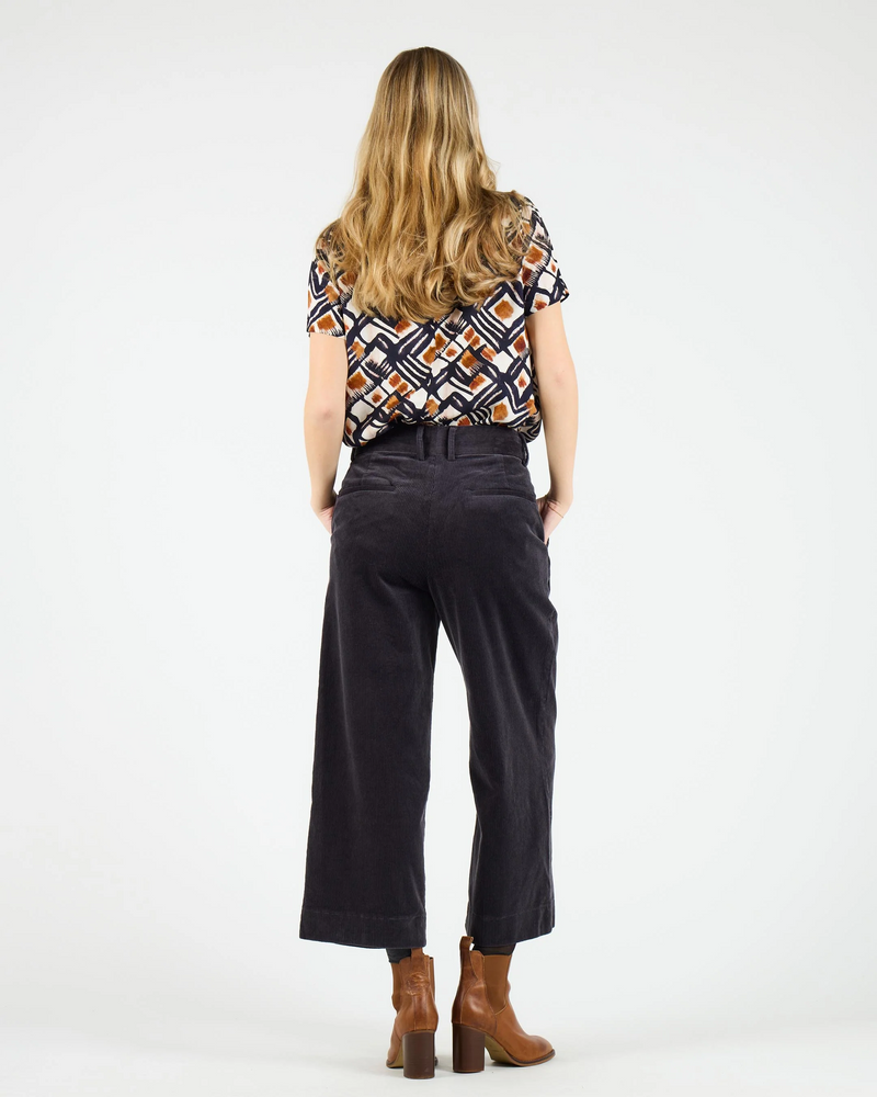 
                  
                    BECKY Dark Grey Corduroy Culotte Trousers
                  
                