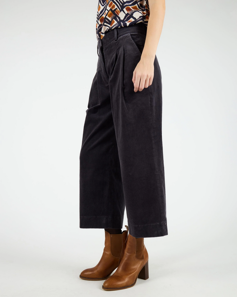 
                  
                    BECKY Dark Grey Corduroy Culotte Trousers
                  
                