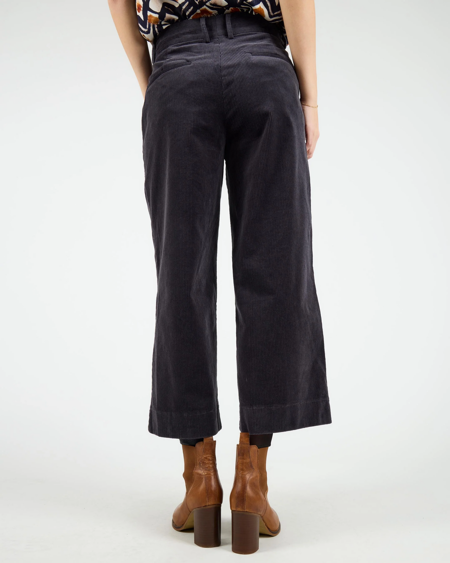 
                  
                    BECKY Dark Grey Corduroy Culotte Trousers
                  
                