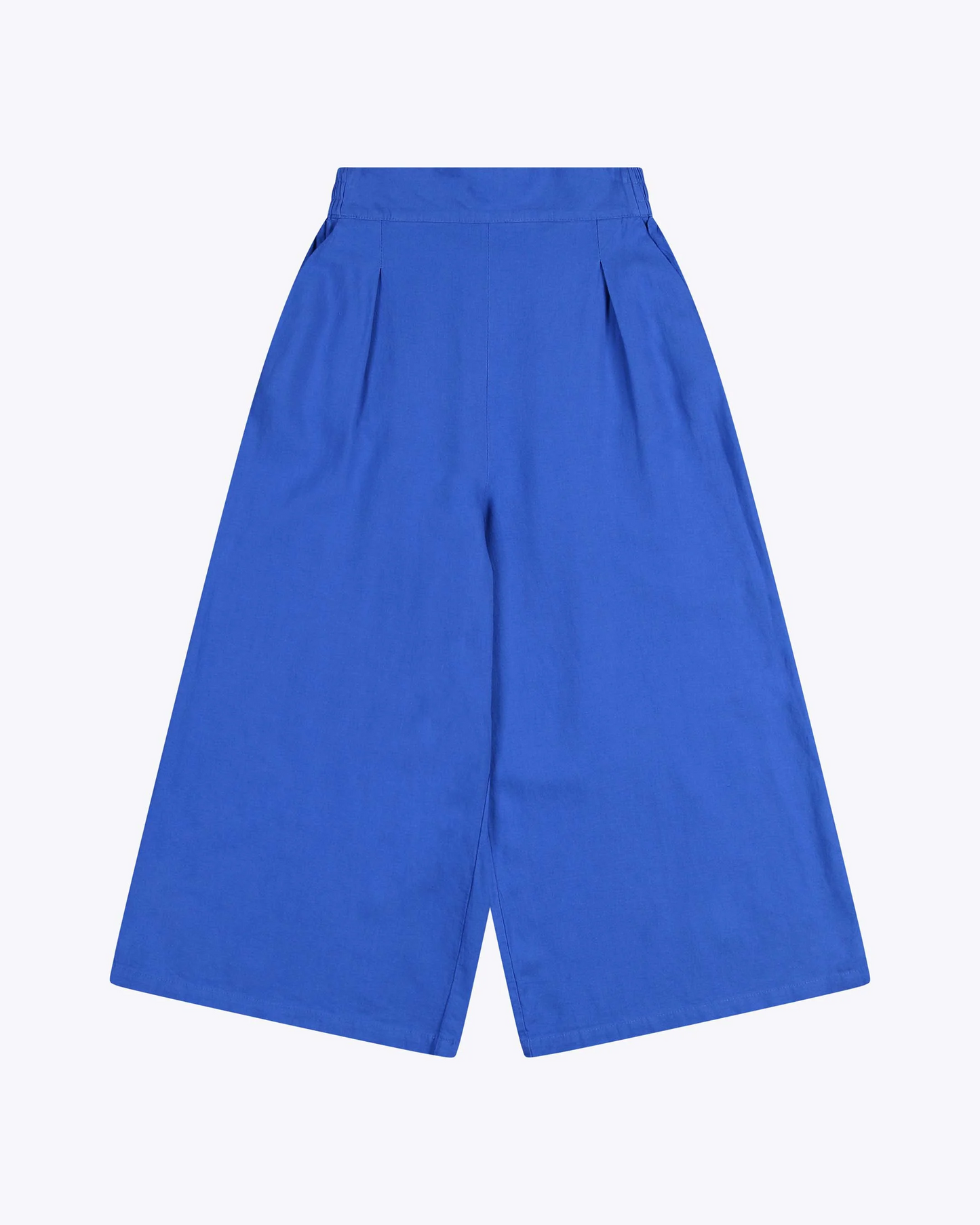 
                  
                    GINA Royal Blue Linen Skirt Trousers
                  
                