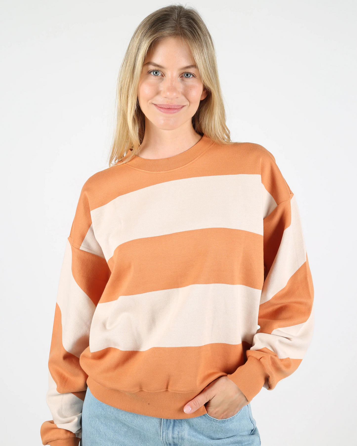 
                  
                    LILLY Caramel Powder Crew Neck Sweat Jumper
                  
                