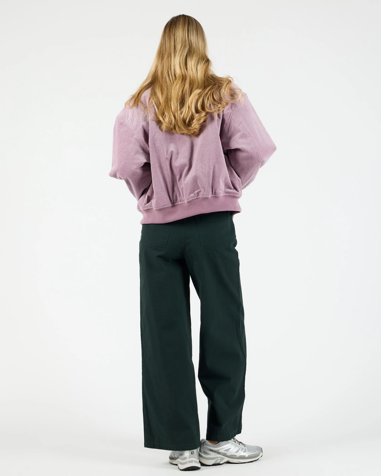 
                  
                    LILLY Lavender Corduroy Blouson Jacket
                  
                