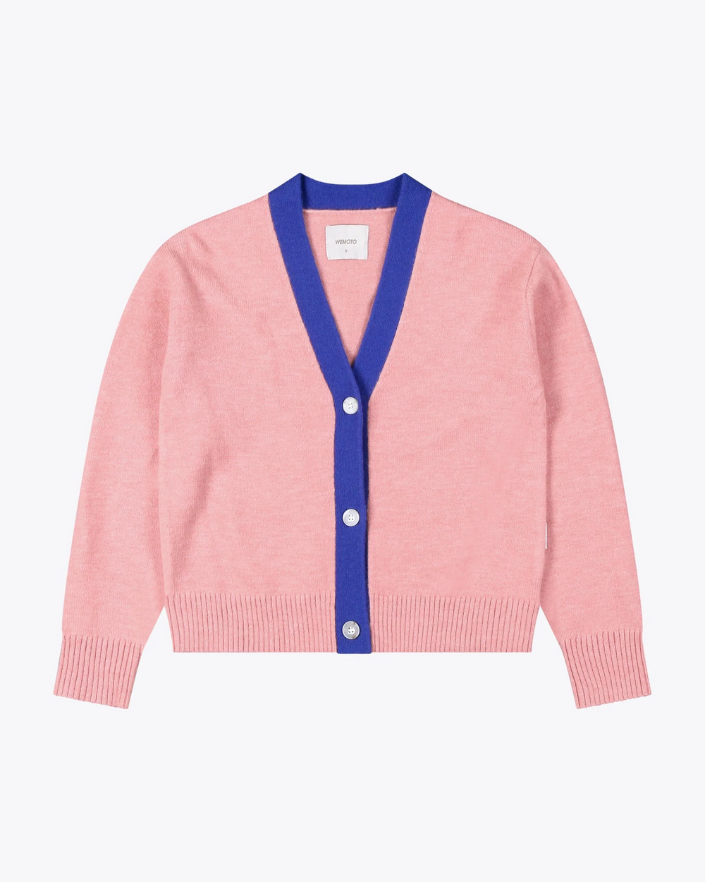 RUTH Pink Knit Cardigan