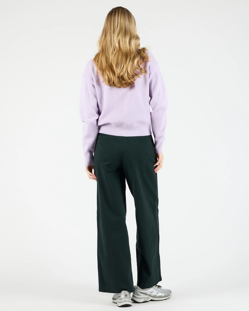 
                  
                    SAGE Lavender Knit Crewneck Jumper
                  
                