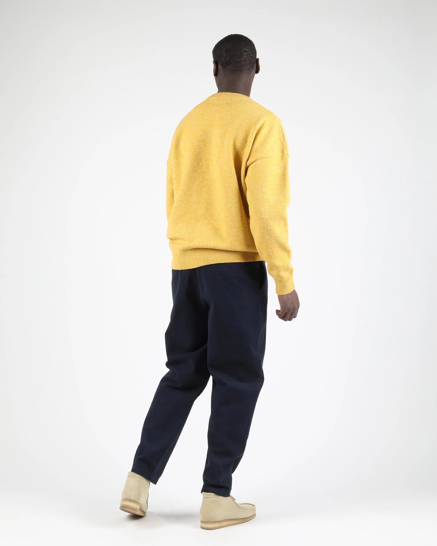 Yellow crew neck jumper online