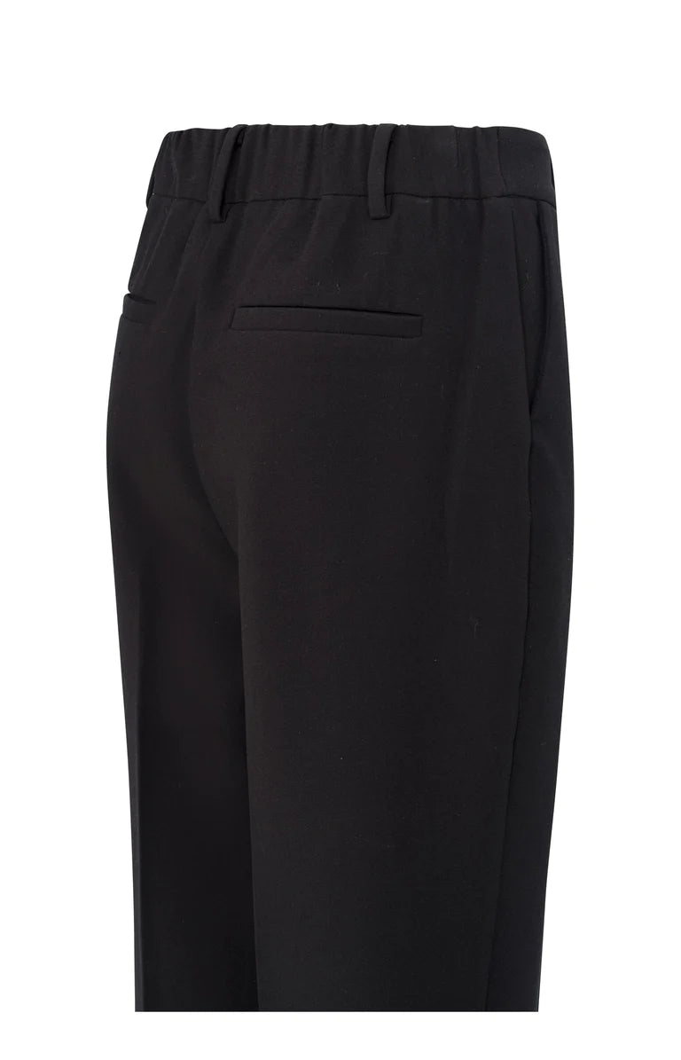 
                  
                    Black Woven Wide Leg Trousers
                  
                