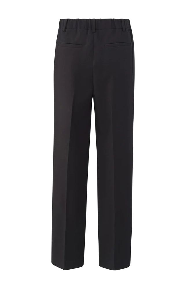 
                  
                    Black Woven Wide Leg Trousers
                  
                