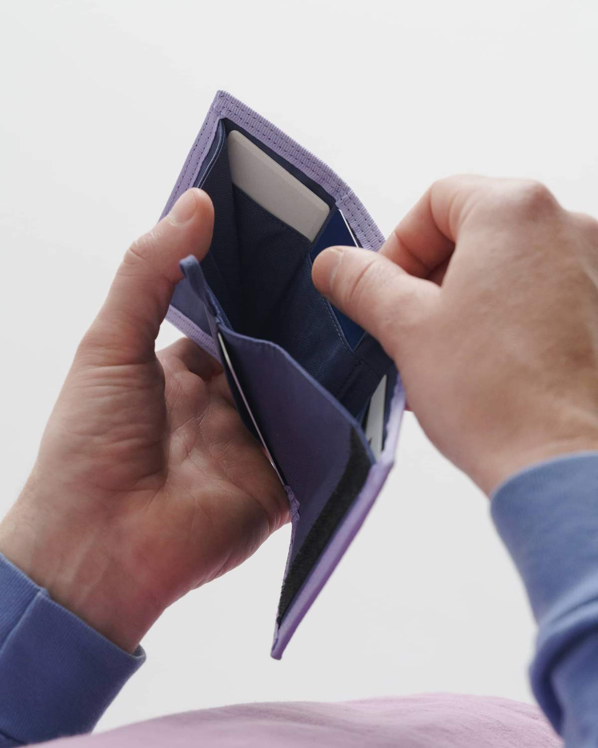 
                  
                    NYLON Lavender Trippy Checker Wallet
                  
                