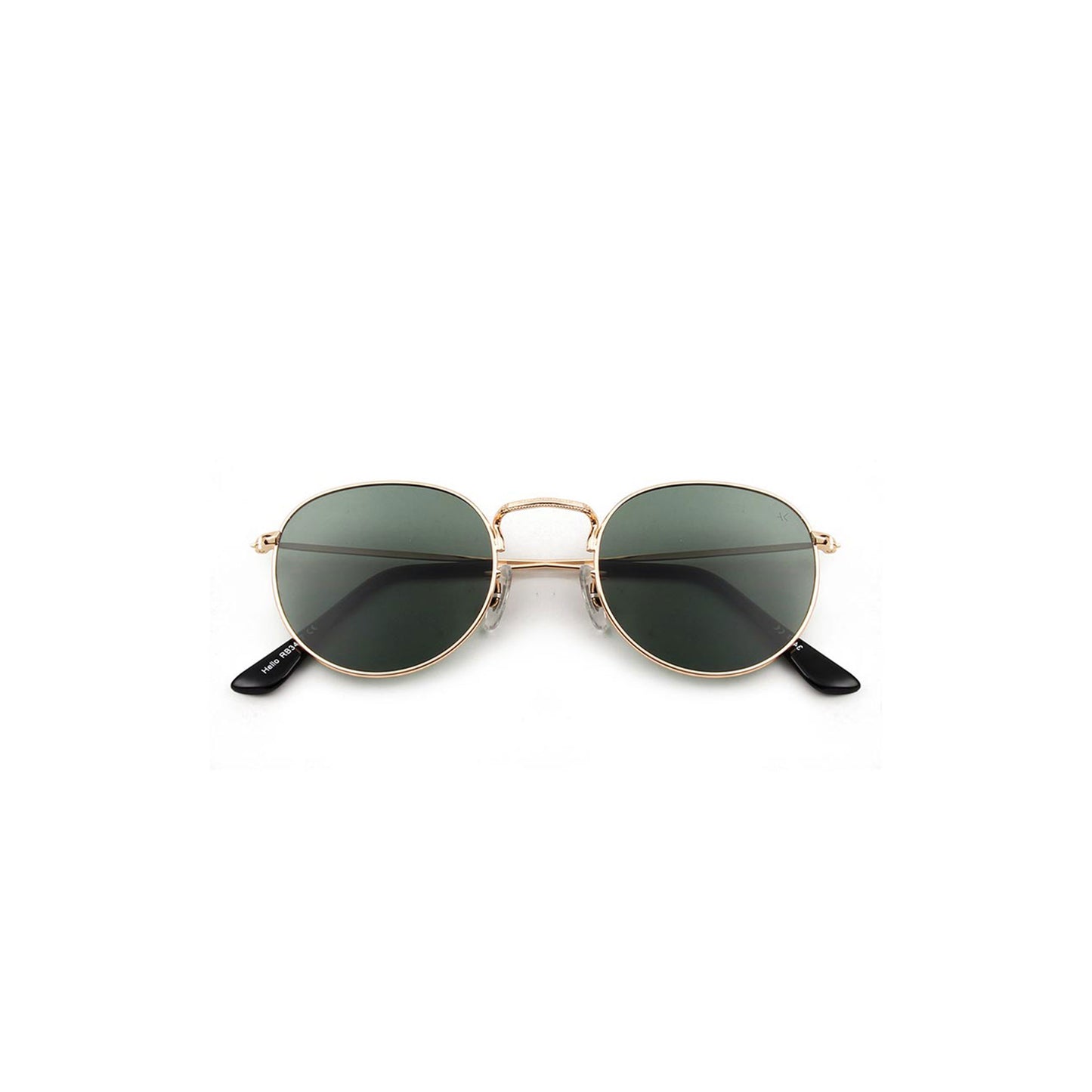 
                  
                    HELLO Gold Green Lens Sunglasses
                  
                