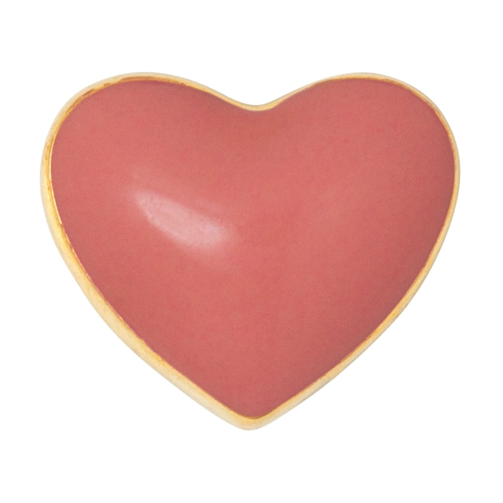 
                  
                    Burnt Coral Enamel Love U Ear Stud
                  
                