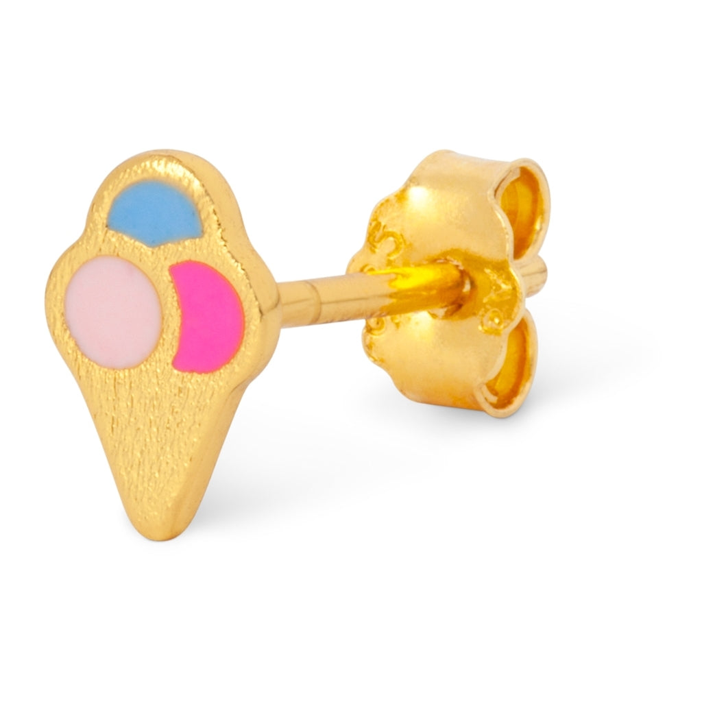 
                  
                    Gold Plated Ice Cone Ear Stud
                  
                
