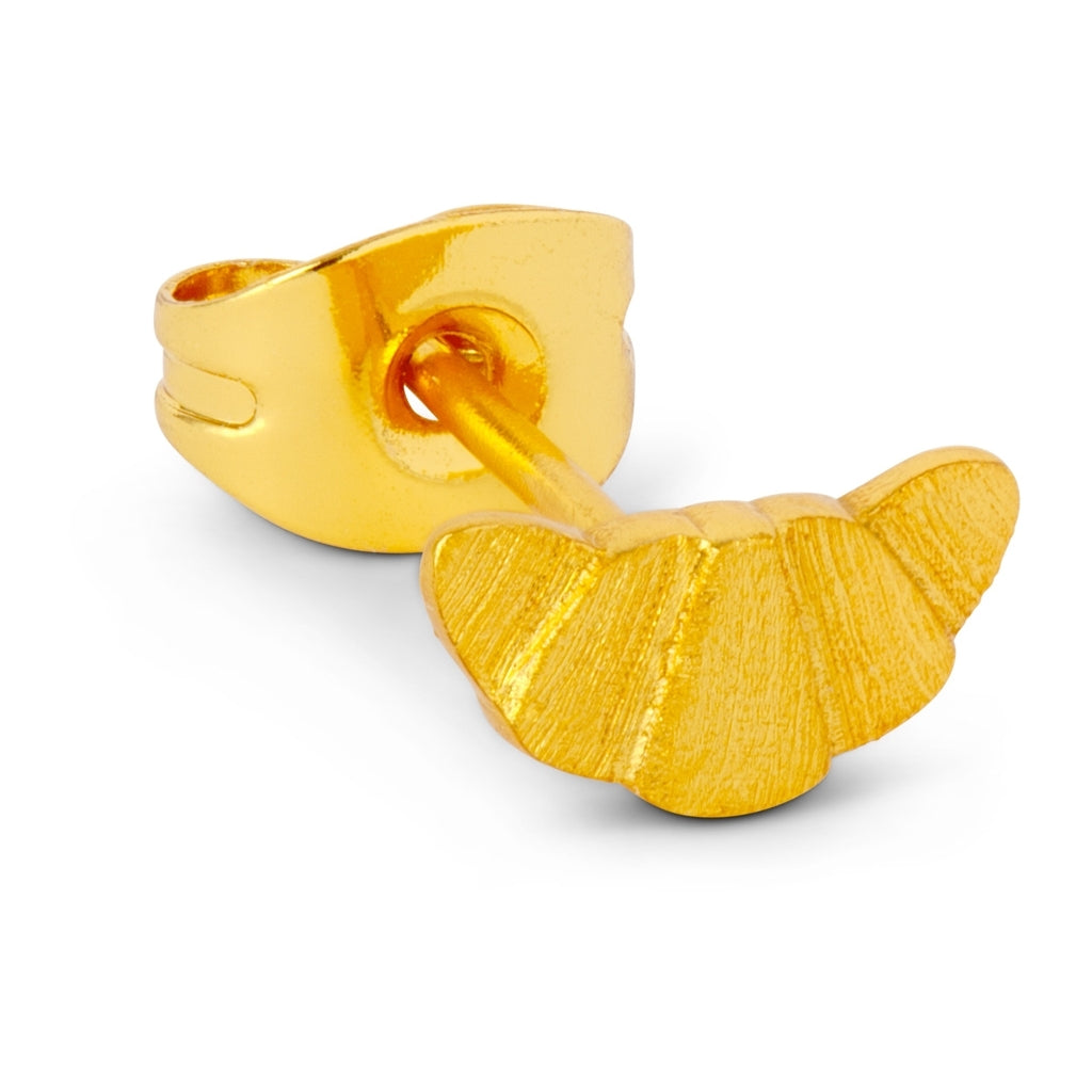 
                  
                    Gold Gold Plated Croissant Ear Stud
                  
                