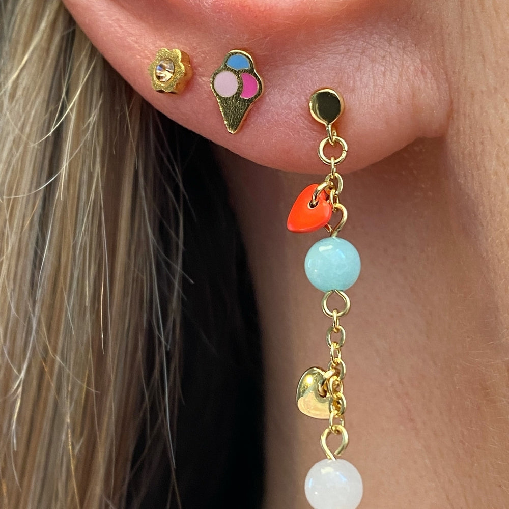 
                  
                    Gold Plated Ice Cone Ear Stud
                  
                