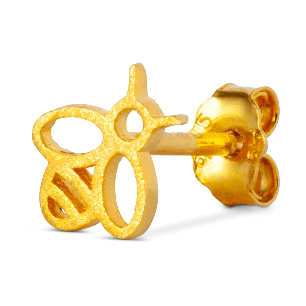 
                  
                    Gold Plated Bzzzz Ear Stud
                  
                