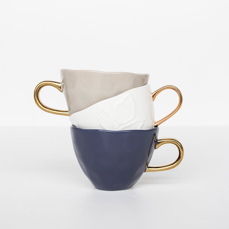 
                  
                    Gray Morn Guten Morgen Cappuccino-Tasse
                  
                