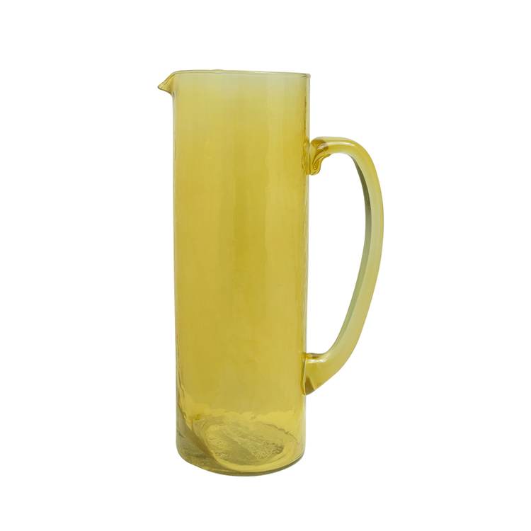 
                  
                    Yolk Yellow Recycled Glass Jug
                  
                