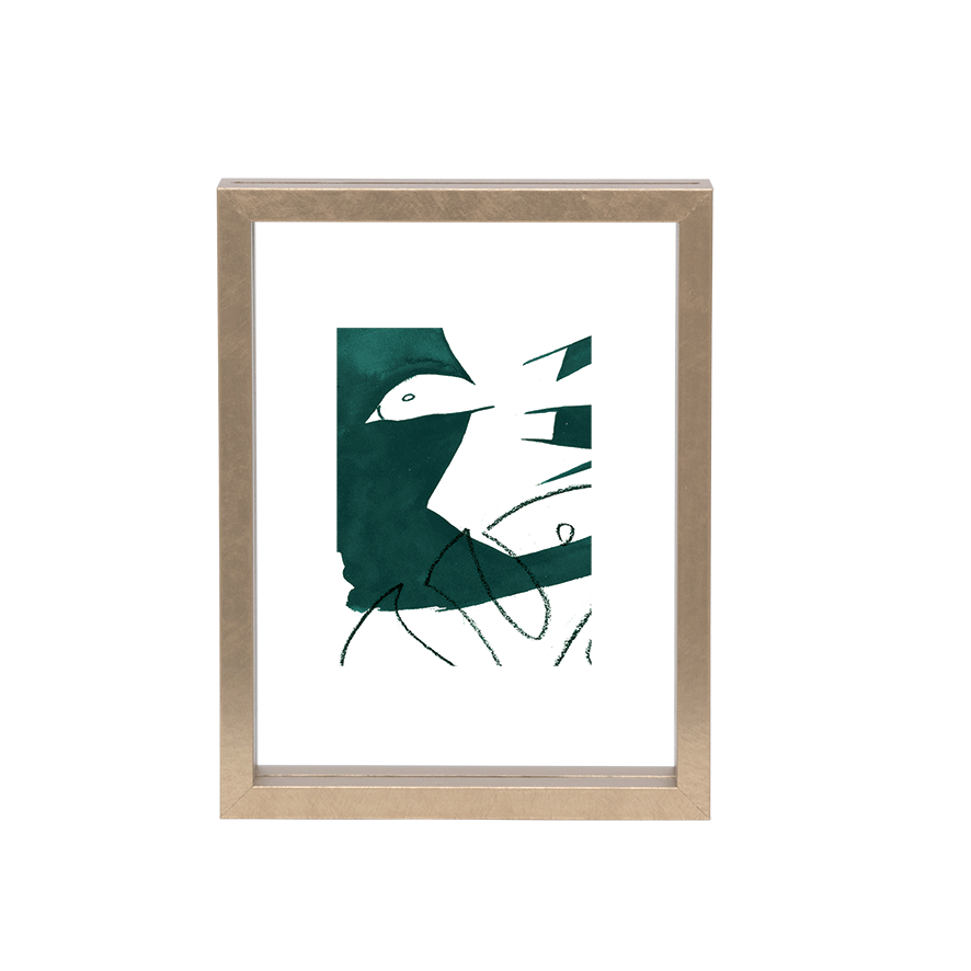 
                  
                    Medium Gold Floating Photo Frame
                  
                