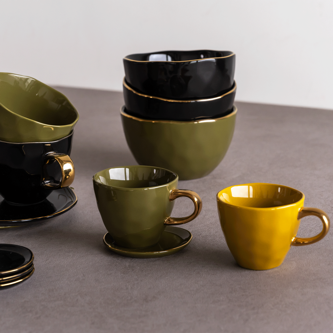 
                  
                    Amber Green Good Morning Cup
                  
                