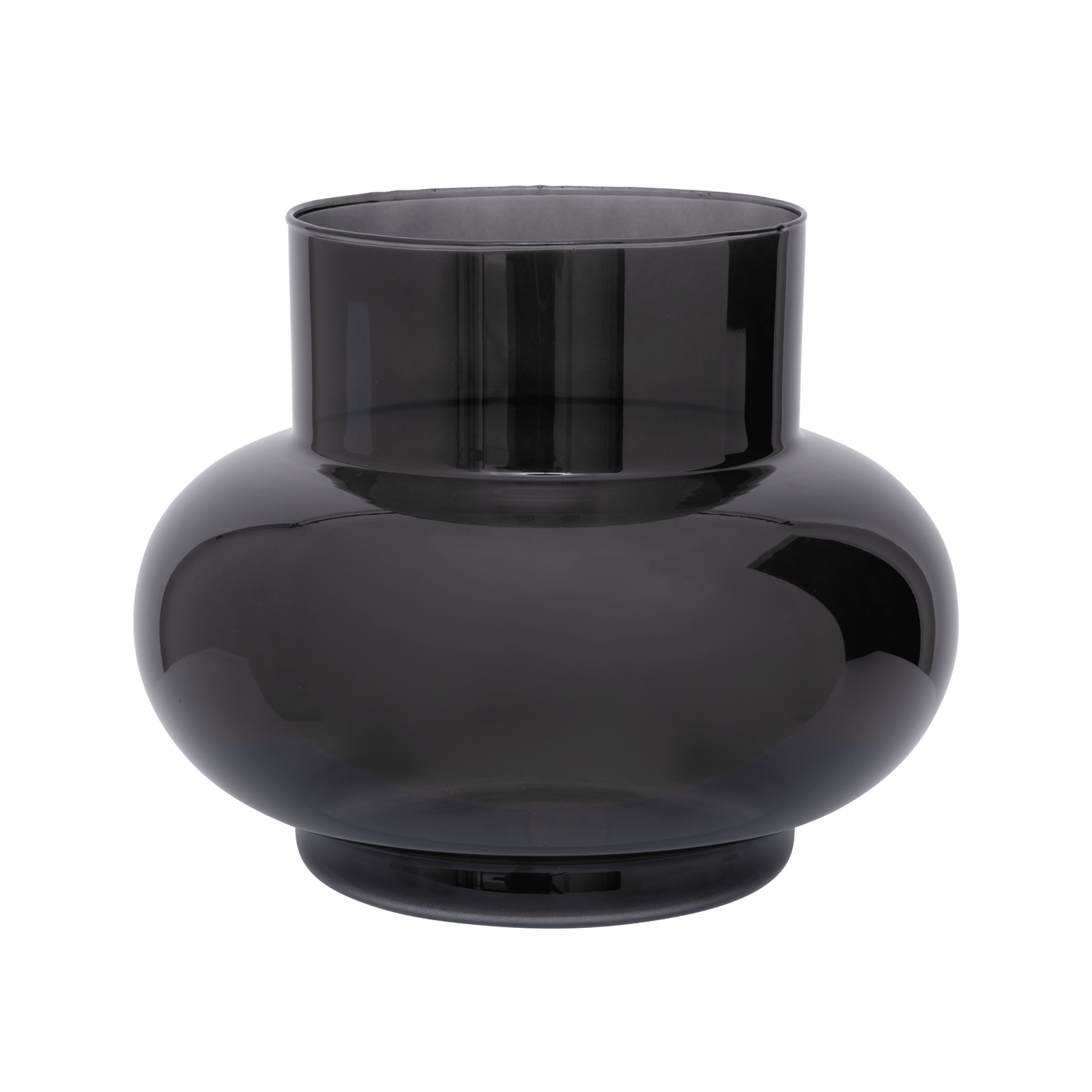 
                  
                    TUMMY B Black Glass Vase
                  
                