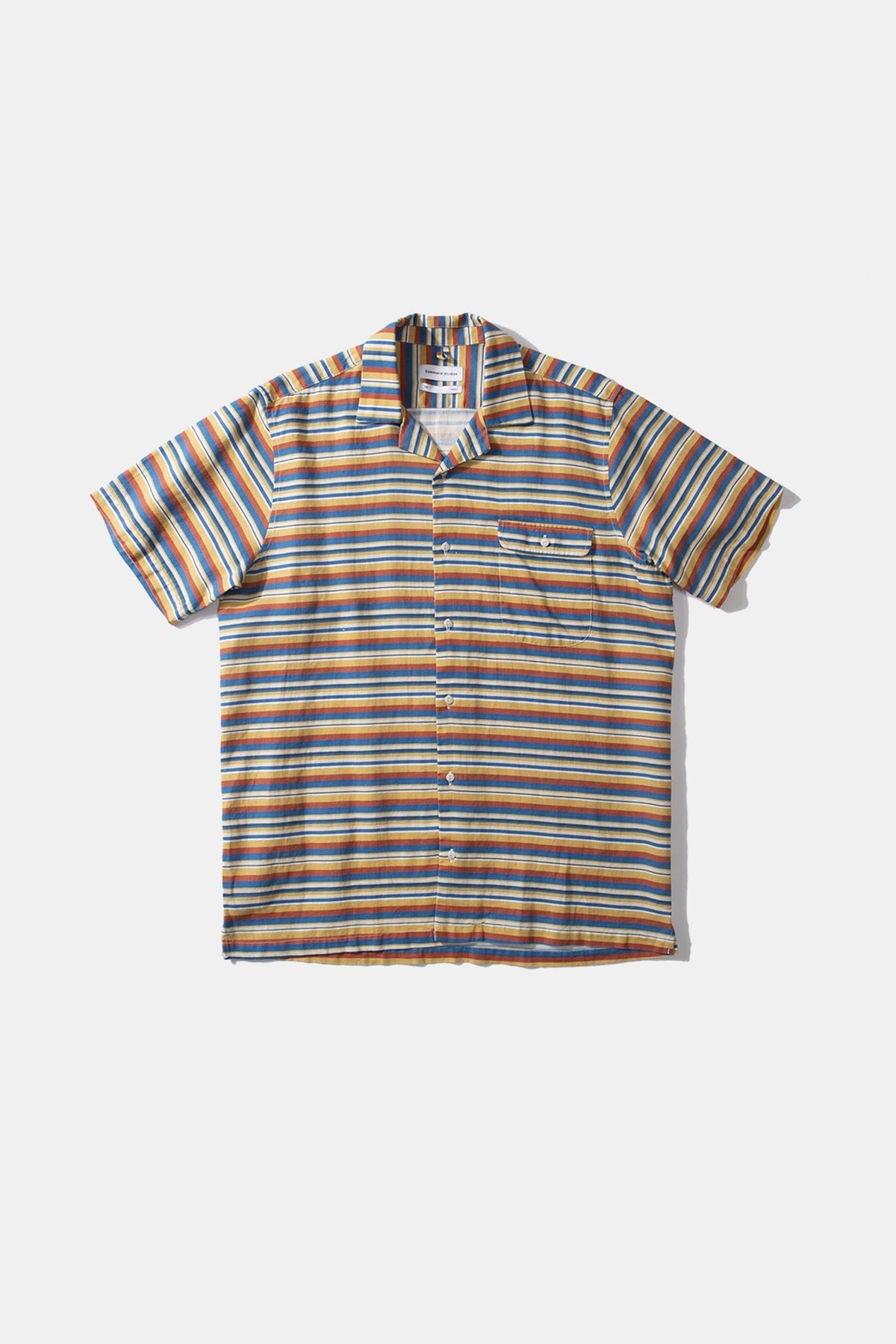 
                  
                    STRIPES Horizontal Stripes Blue Short Sleeve Shirt
                  
                