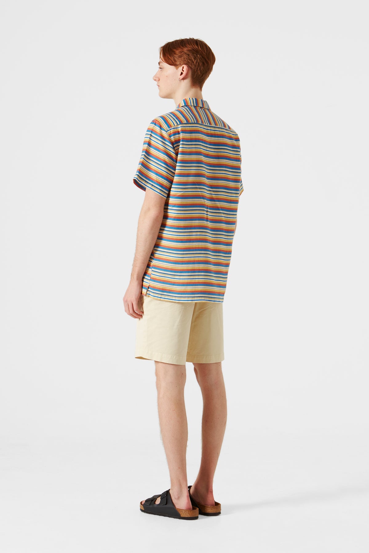 
                  
                    STRIPES Horizontal Stripes Blue Short Sleeve Shirt
                  
                