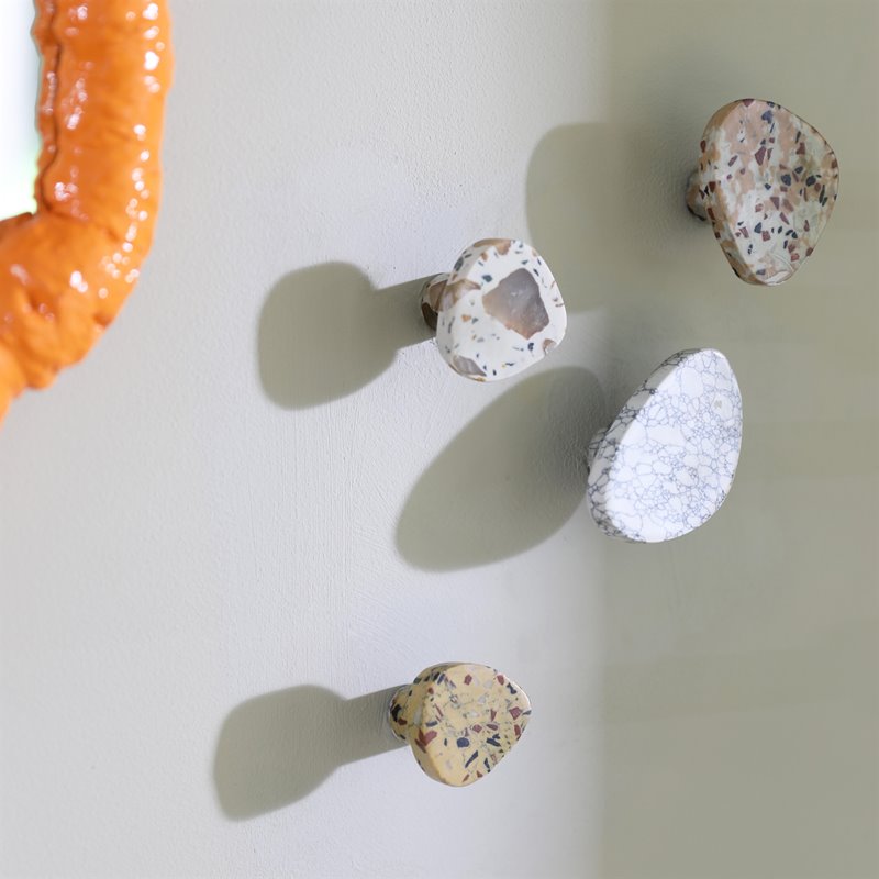 
                  
                    White Crackle Knob
                  
                