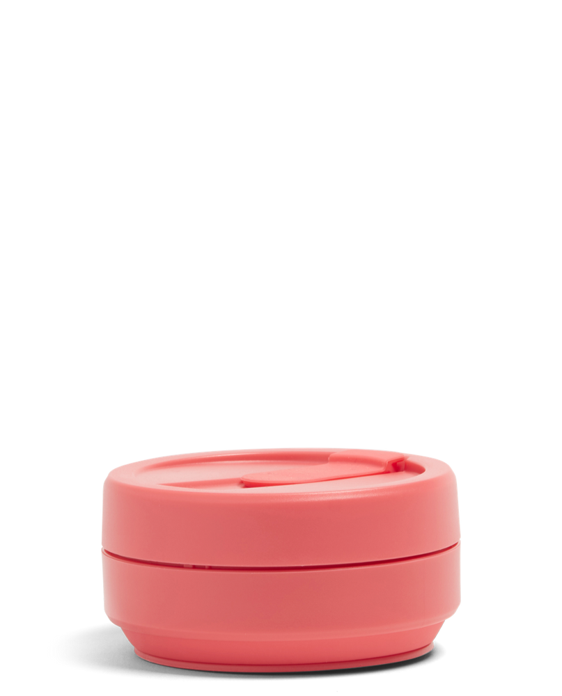 
                  
                    12oz Coral Pink Collapsible Coffee Cup
                  
                