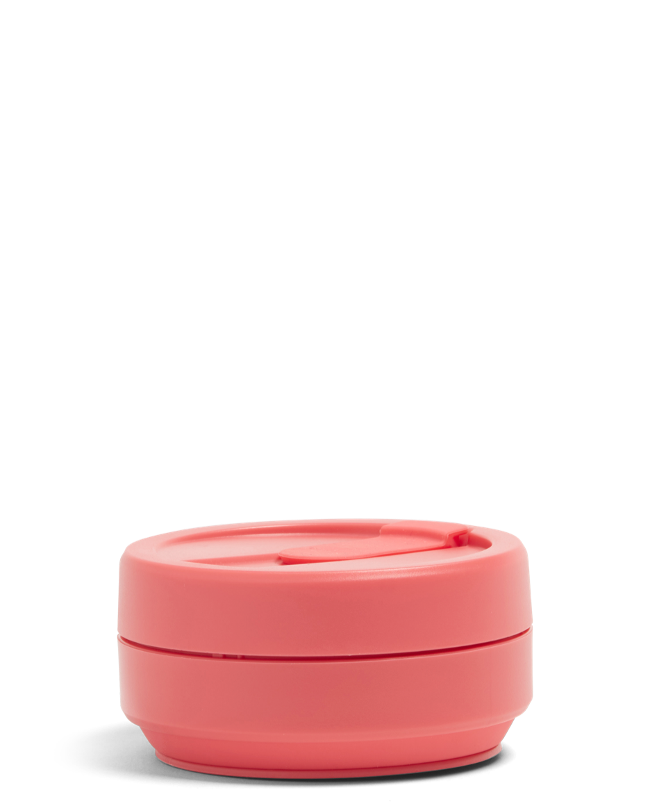 
                  
                    12oz Coral Pink Collapsible Coffee Cup
                  
                