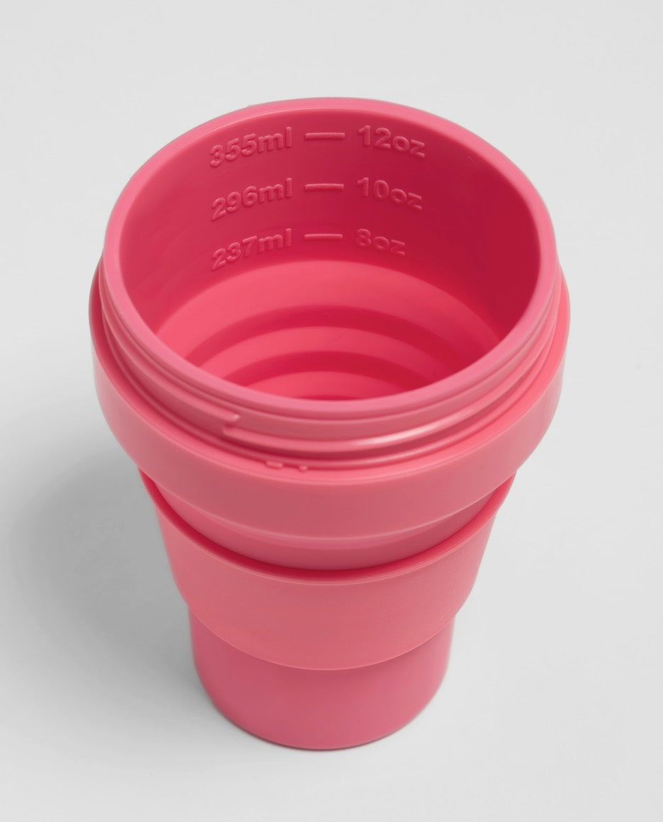 
                  
                    12oz Pink Peony Collapsible Coffee Cup
                  
                