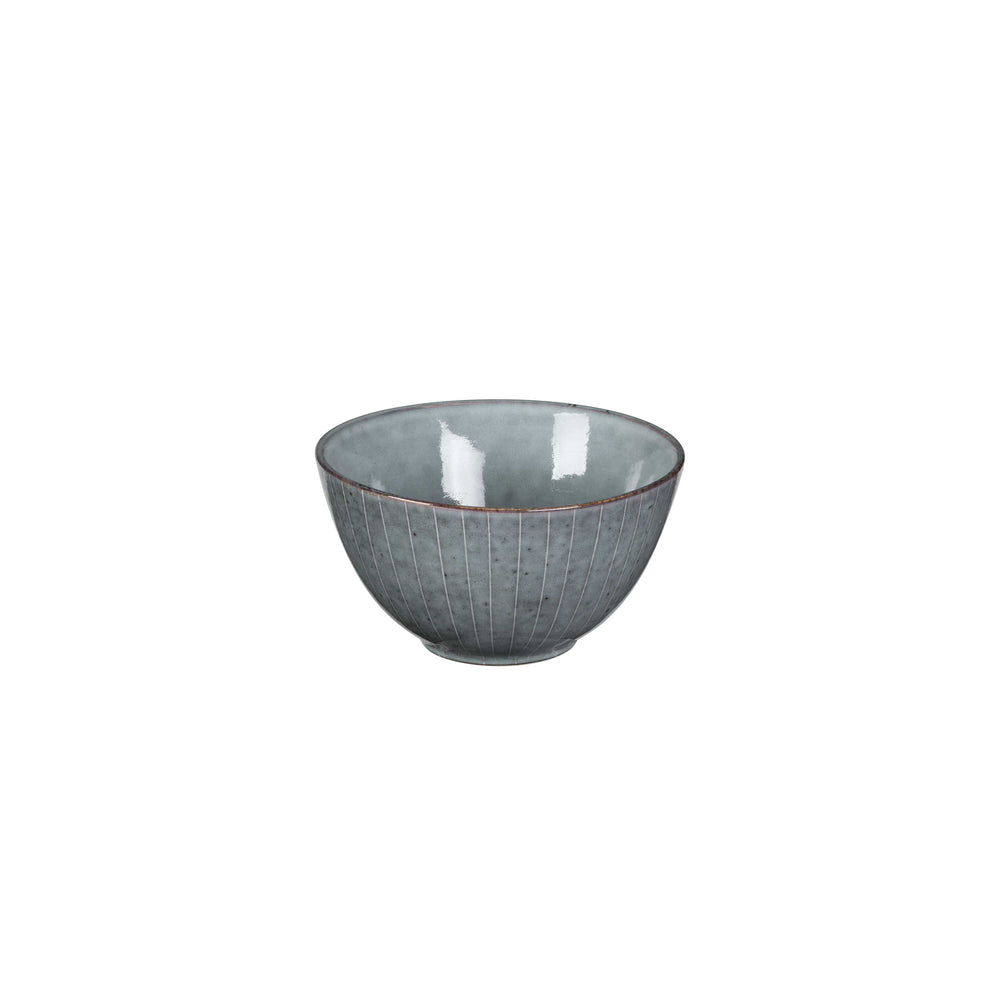 NORDIC SEA 15Cm Grey Stoneware Bowl
