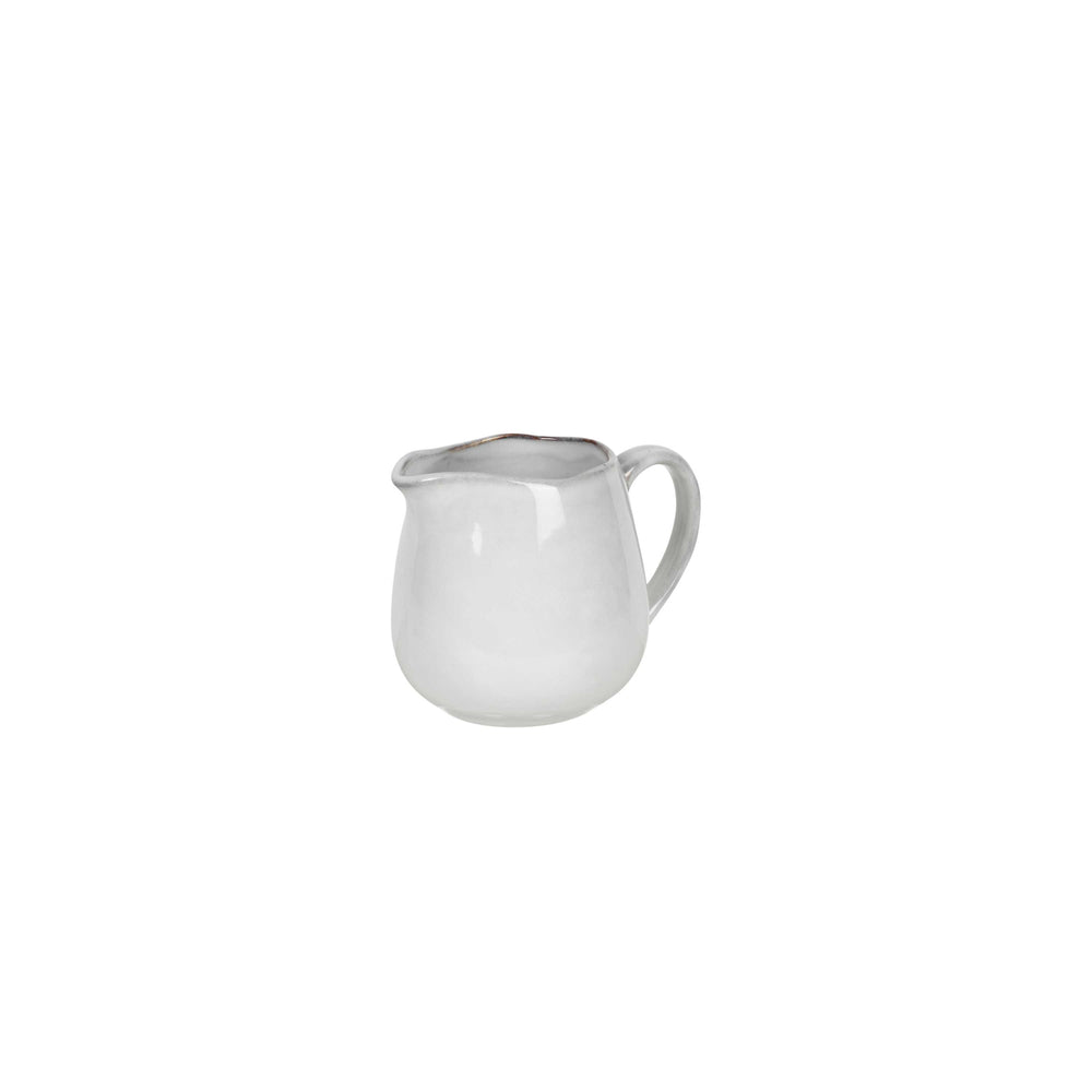 NORDIC SAND  Beige Stoneware Milk Jug