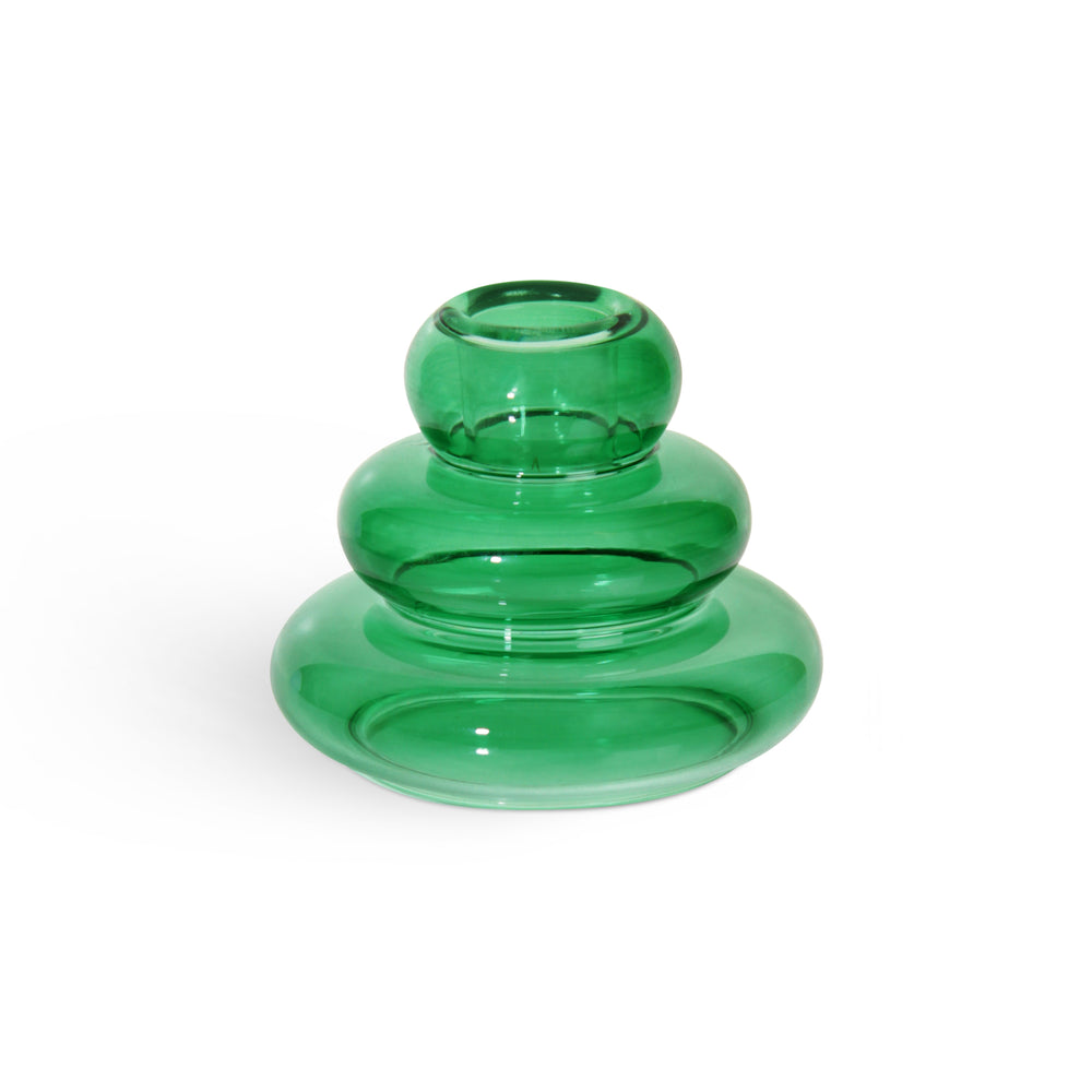 
                  
                    Large Green Whipped Candle Holder
                  
                