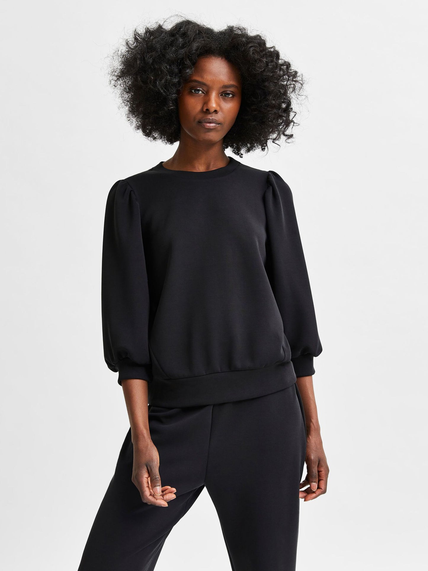 
                  
                    SLFTENNY Schwarzer 3/4 Sweatpullover
                  
                
