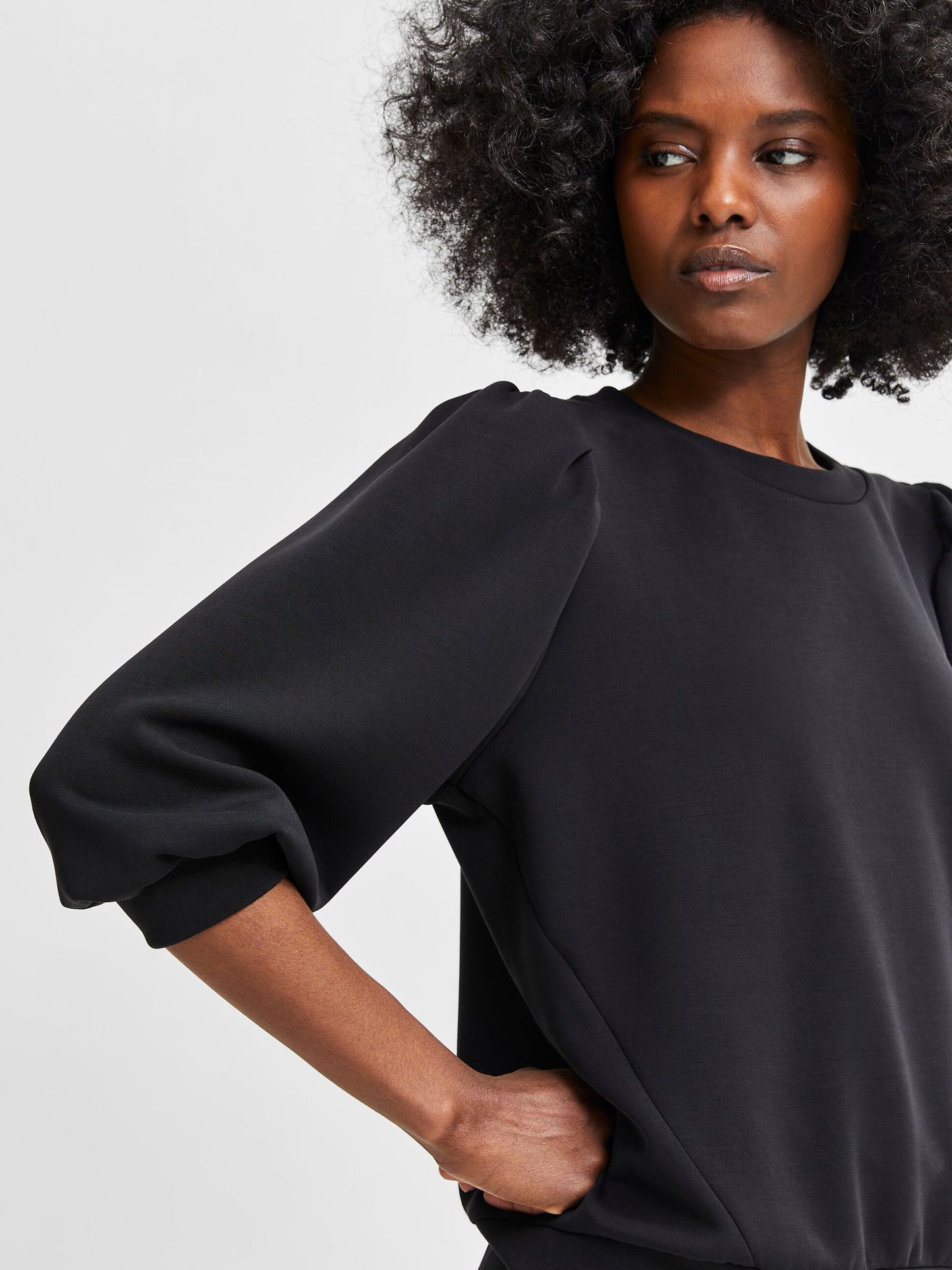 
                  
                    SLFTENNY Schwarzer 3/4 Sweatpullover
                  
                