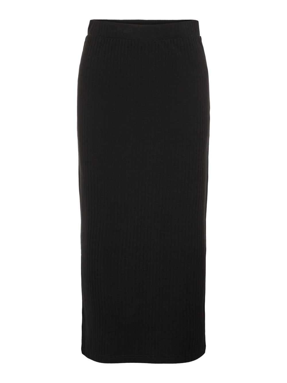 PCKYLIE Black Midi Skirt