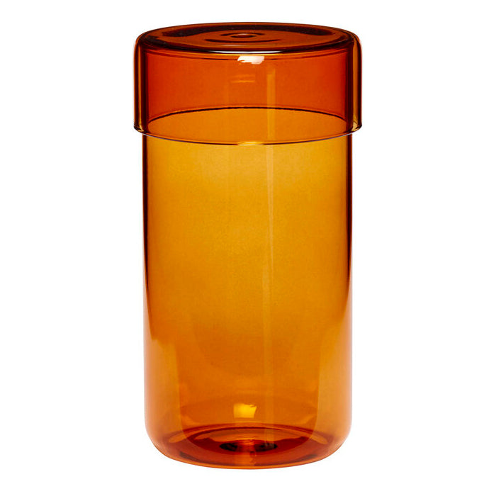
                  
                    Extra großes Pop-Vorratsglas aus bernsteinfarbenem Glas
                  
                