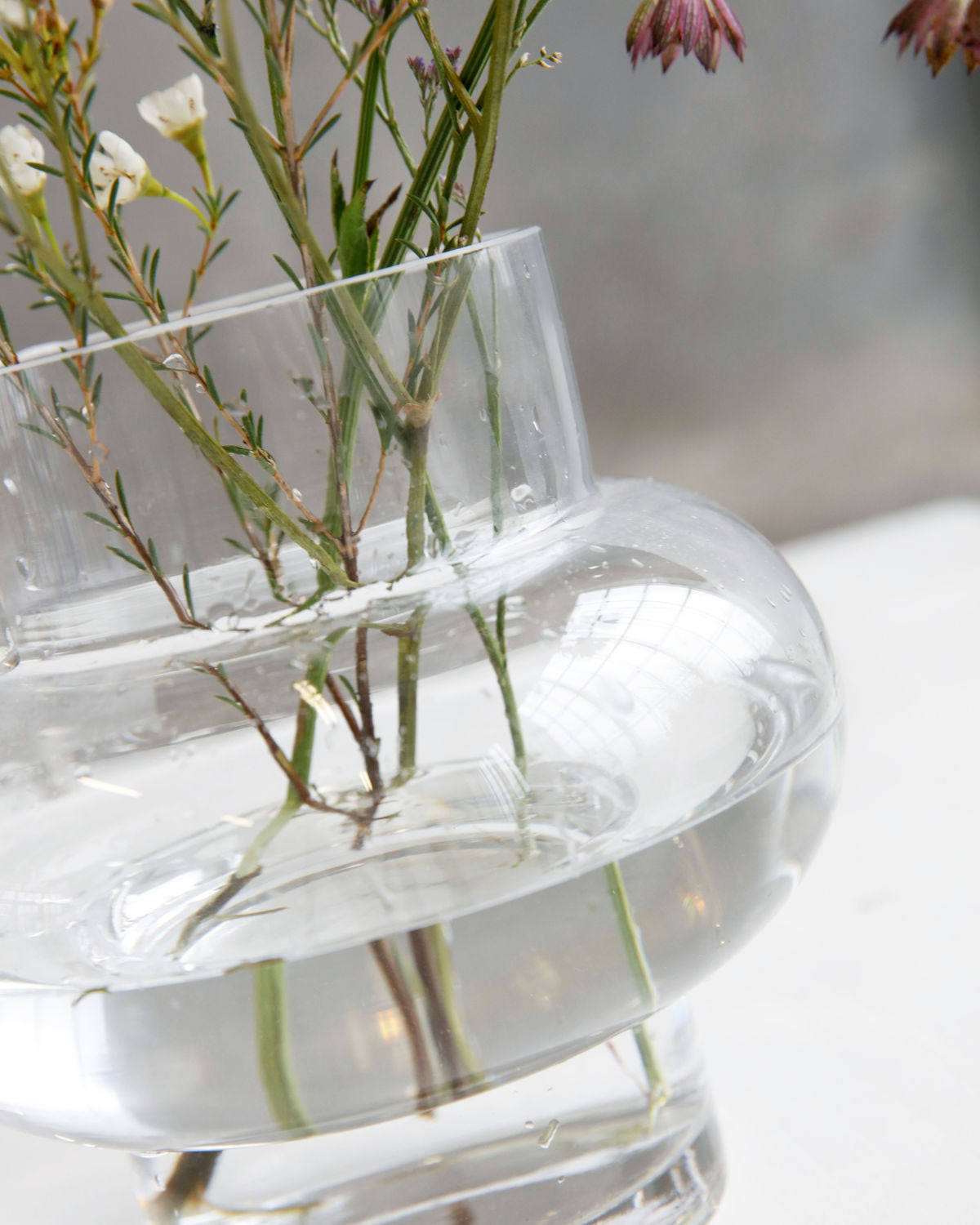 
                  
                    FORMS LOW Clear Vase
                  
                