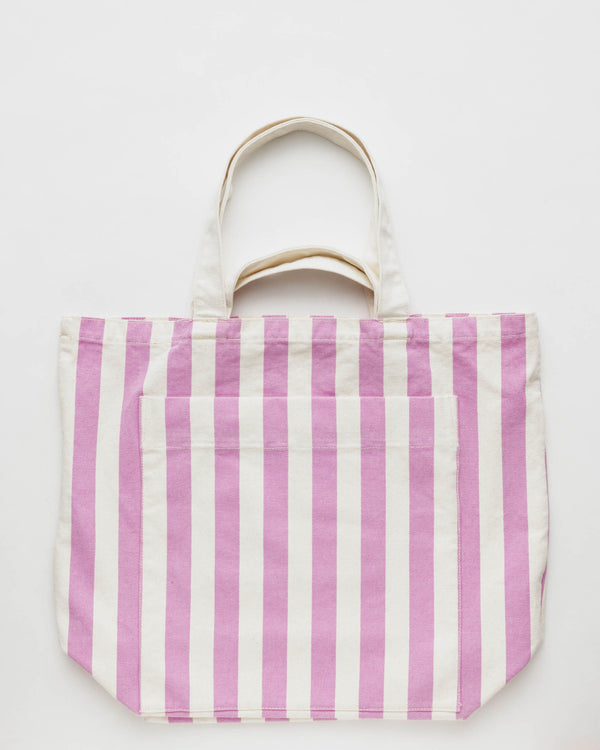 
                  
                    Pink Awning Stripe Giant Pocket Tote Bag
                  
                