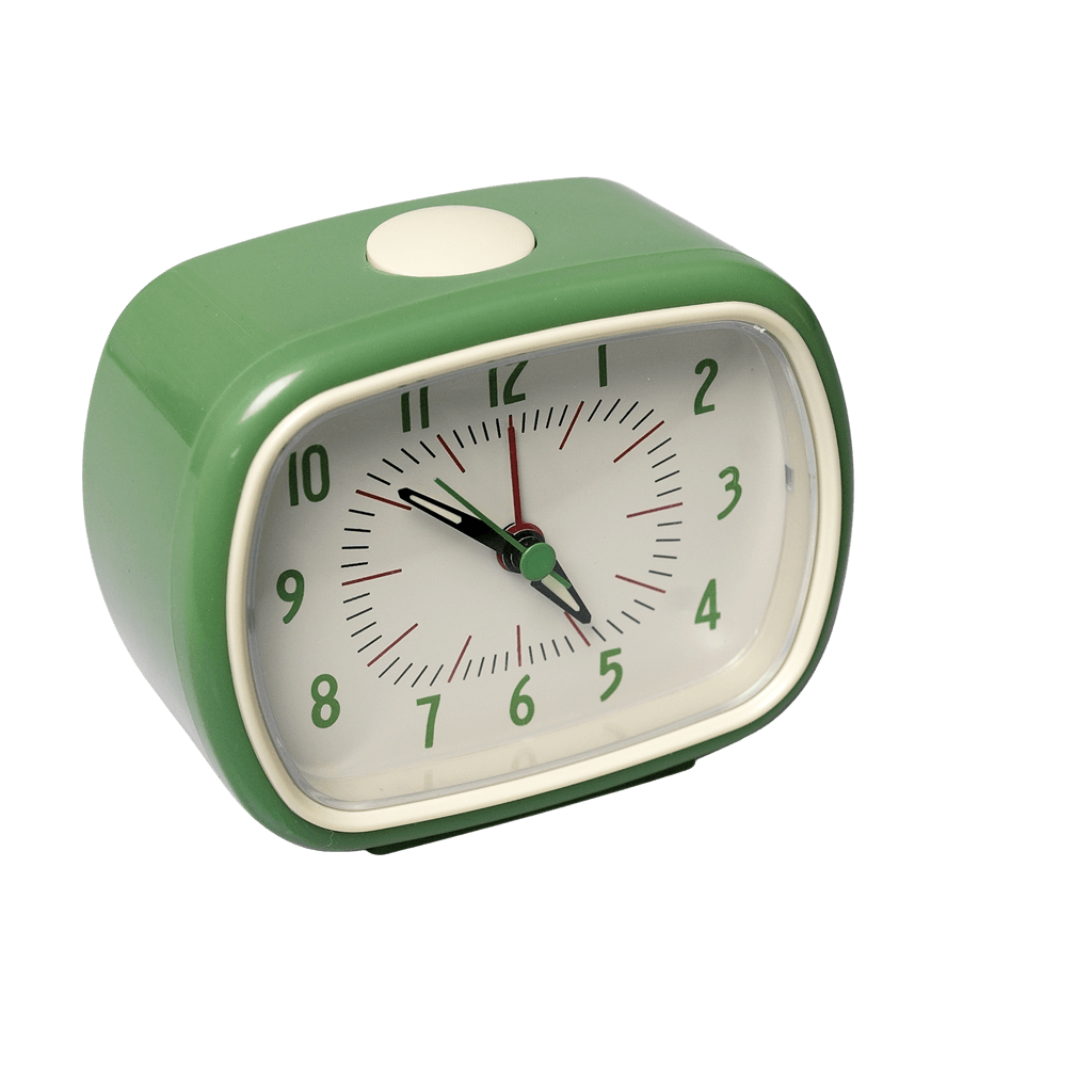 
                  
                    Green Retro Alarm Clock
                  
                