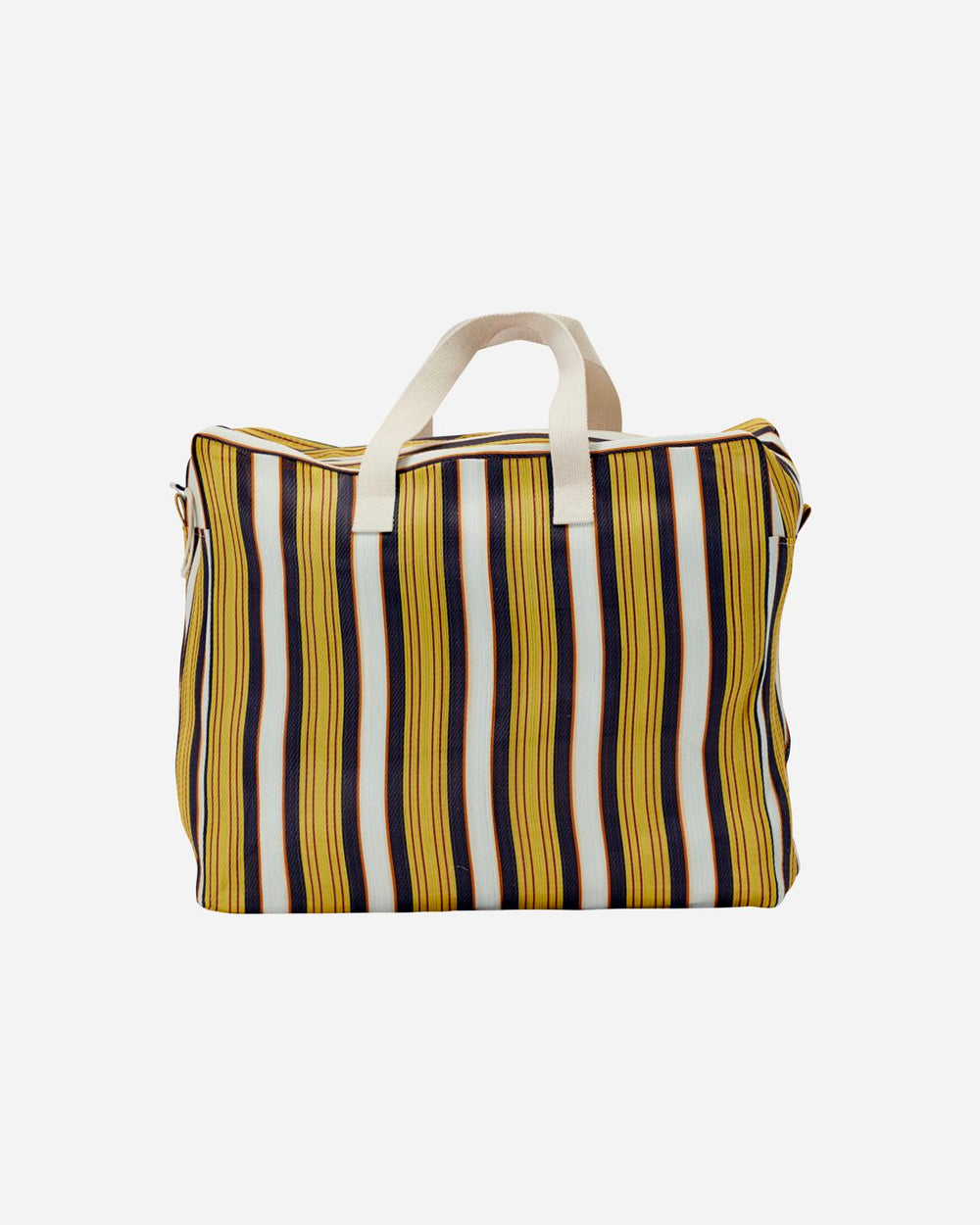 Wochenendtasche, Recy, Gelb und Braun