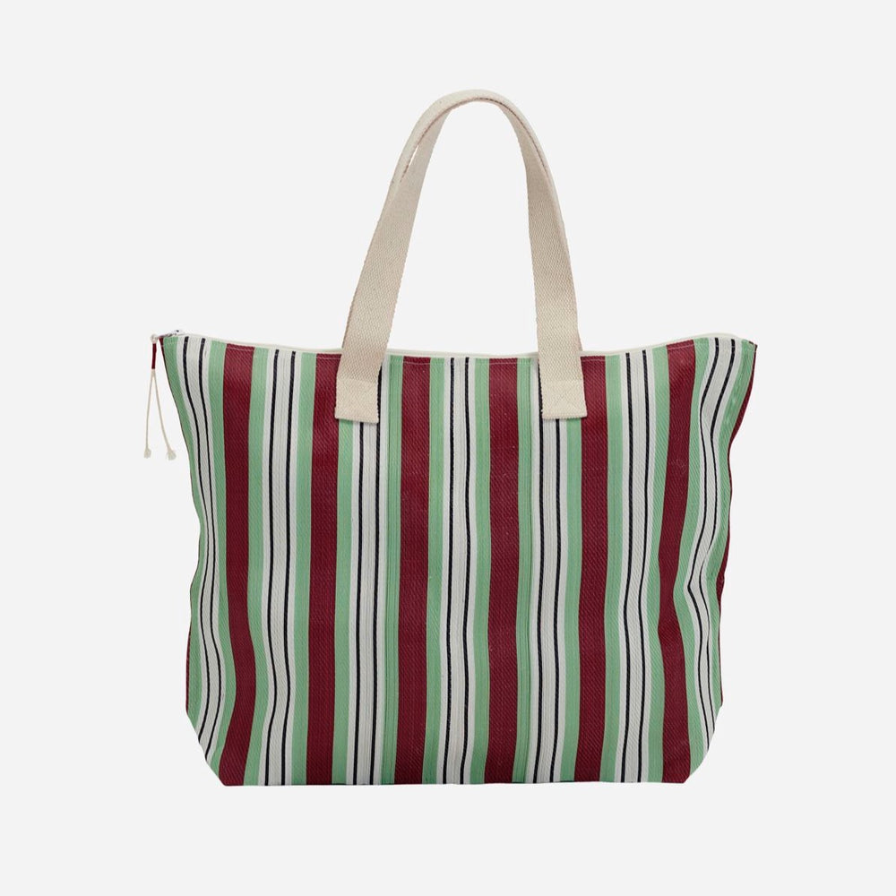 Shopper Bag, Recy, Red and Green