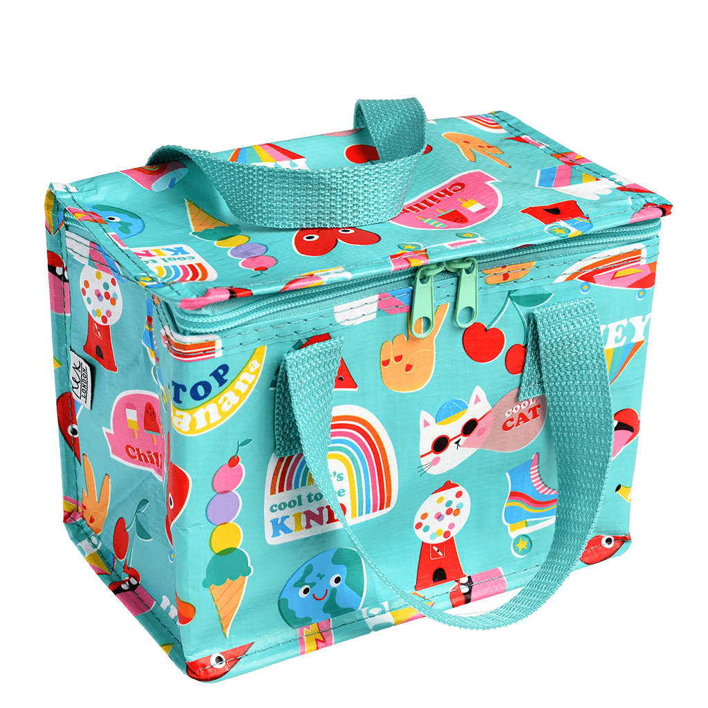 op Banana Lunch Bag in frischem Gelb mit Bananen-Motiv  