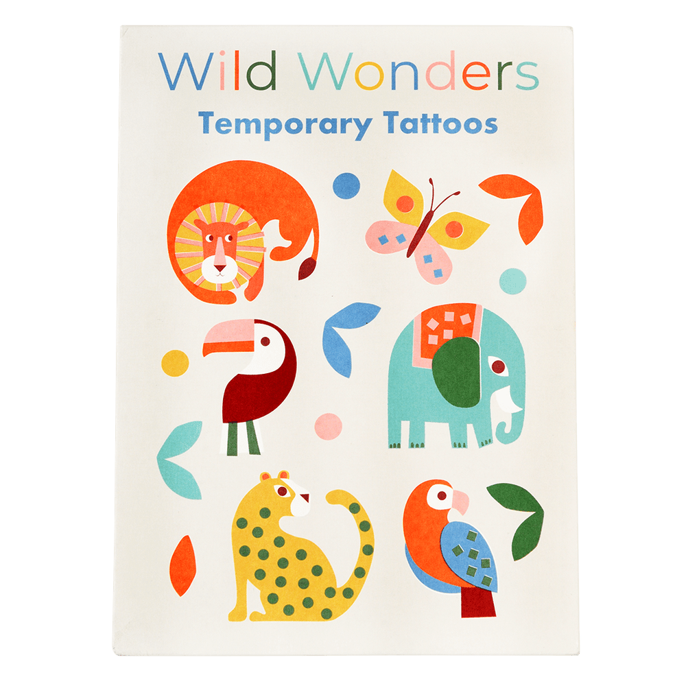 Wild Wonders Temporary Tattoo